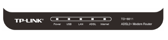 پنل جلویی مودم TPLINK TD-8811