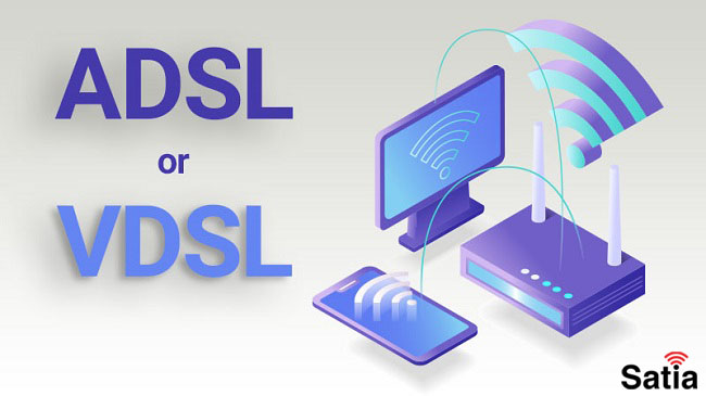 تفاوت اینترنت ADSL و VDSL