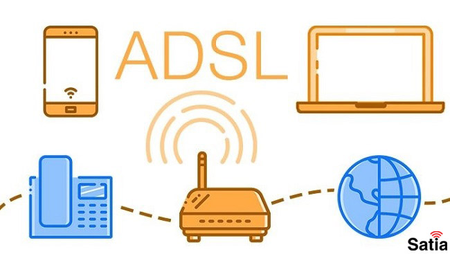 توضیح اینترنت ADSL