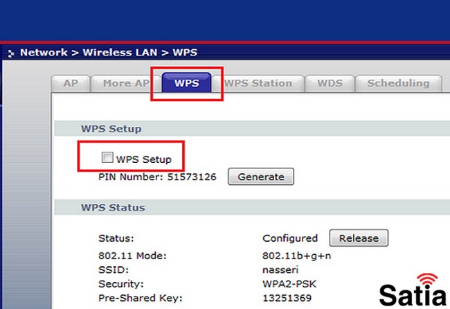 غیرفعال کردن WPS در مودم‌های زیکسل Zyxel