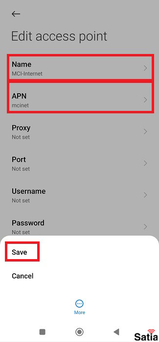 ساخت کانکشن اینترنت در اندروید و ios 6